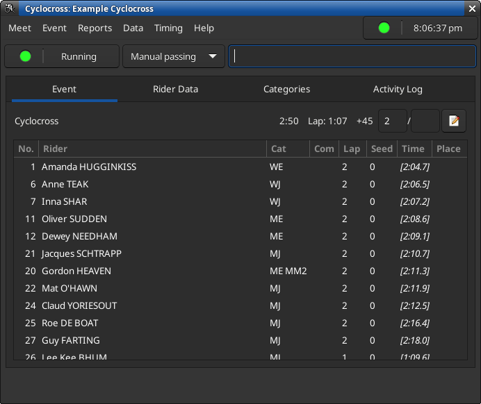 Roadmeet Screenshot